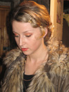 Ольга Медынич, актриса, 2006г. перед вручением Золотого софита